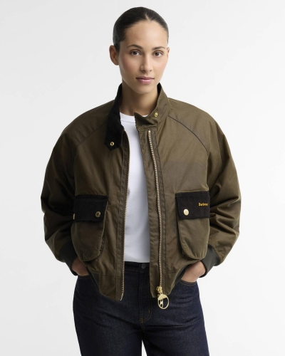 Barbour Ivybridge waxed jacket beech/ancient
