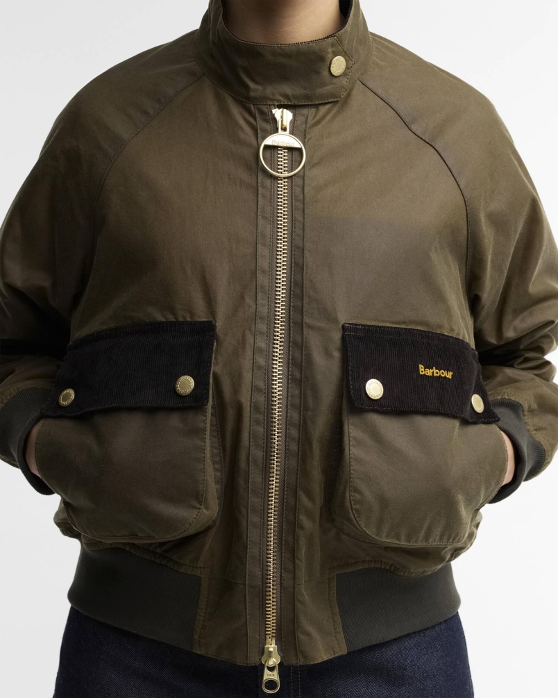 Barbour Ivybridge waxed jacket beech/ancient