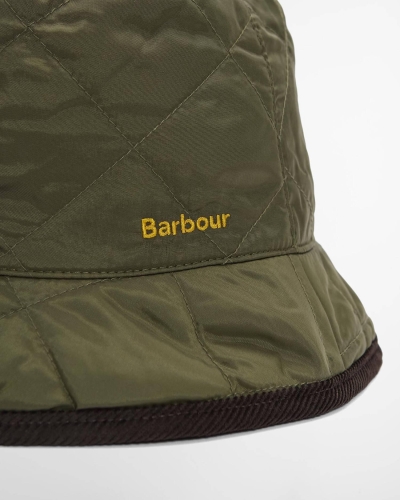 Barbour Liddesdale reversible bucket hat olive/shadow classic