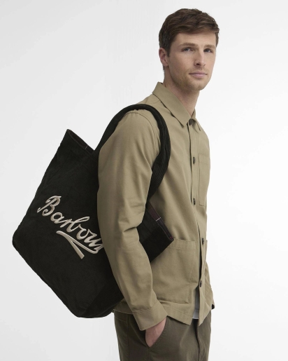 BARBOUR Barbour Carrick cord tote bag