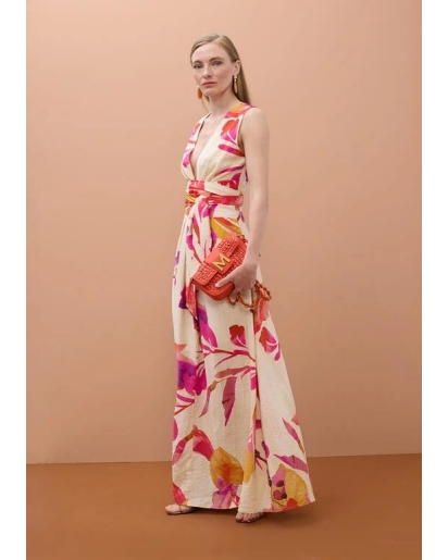LOLA CASADEMUNT Lola Casademunt Long dress floral