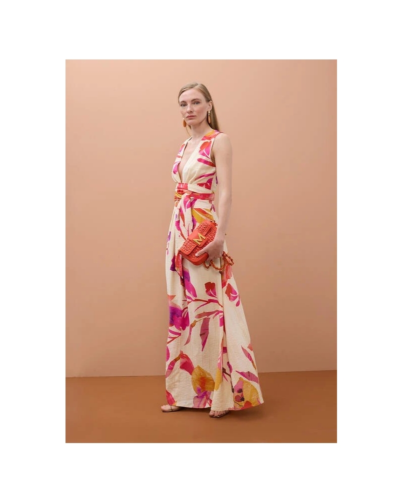 Lola Casademunt Long dress floral floral