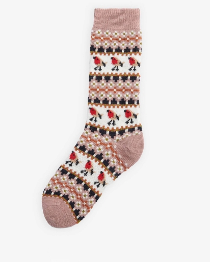 BARBOUR Barbour Robin fair isle sock