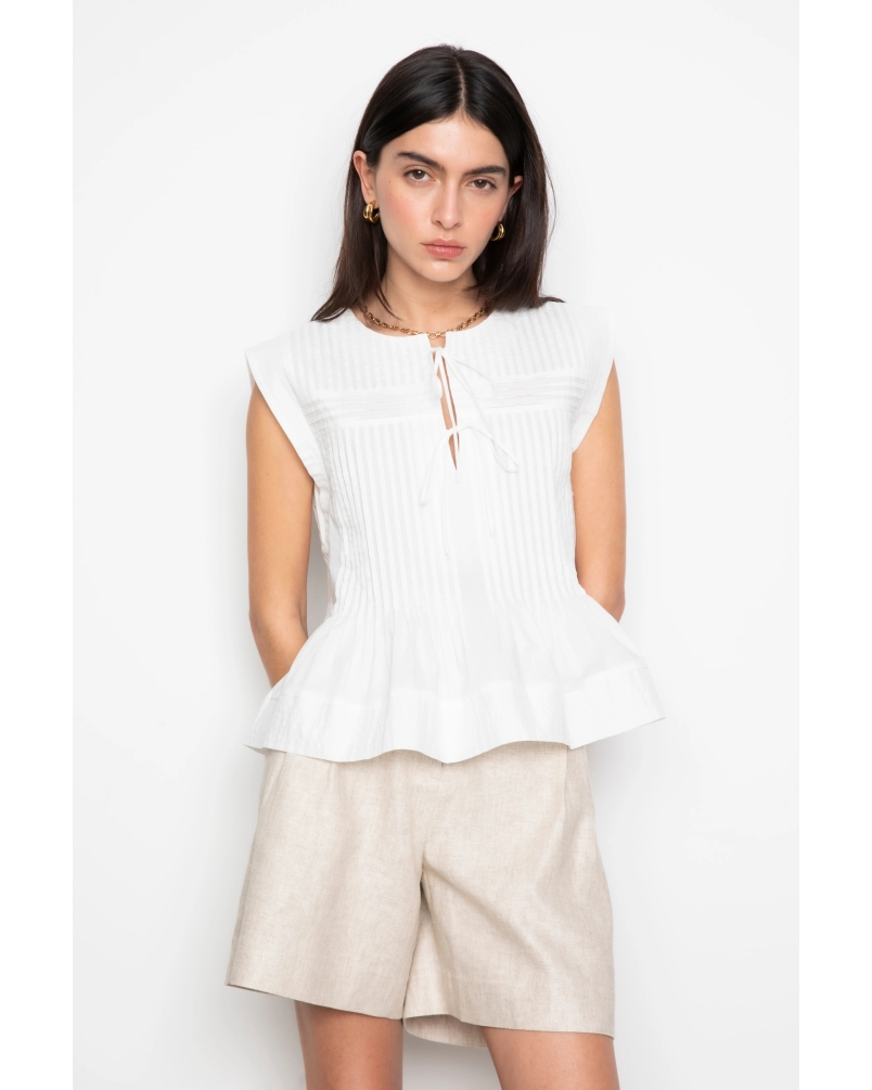 Camilla Pihl Mavie top white