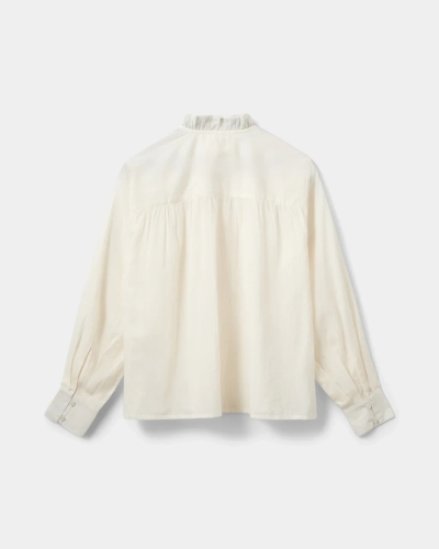 Sofie Schnoor Edna frilled shirt off white off white