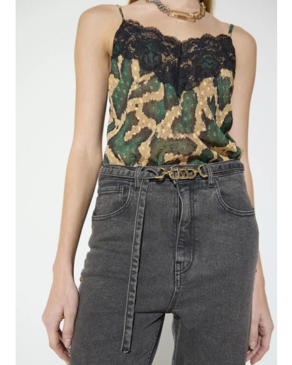 LOLA CASADEMUNT Lola Casademunt Jeans with side studs