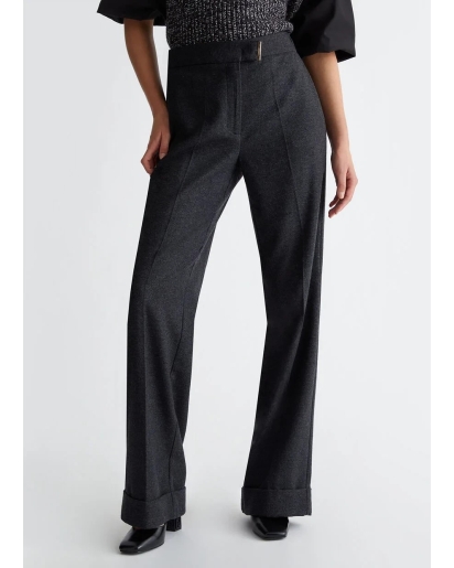 LIU.JO Liu Jo flanel pants grey