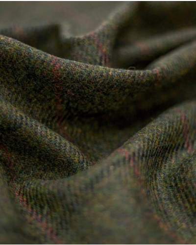Wellington of Bilmore Tailor gilet green overcheck