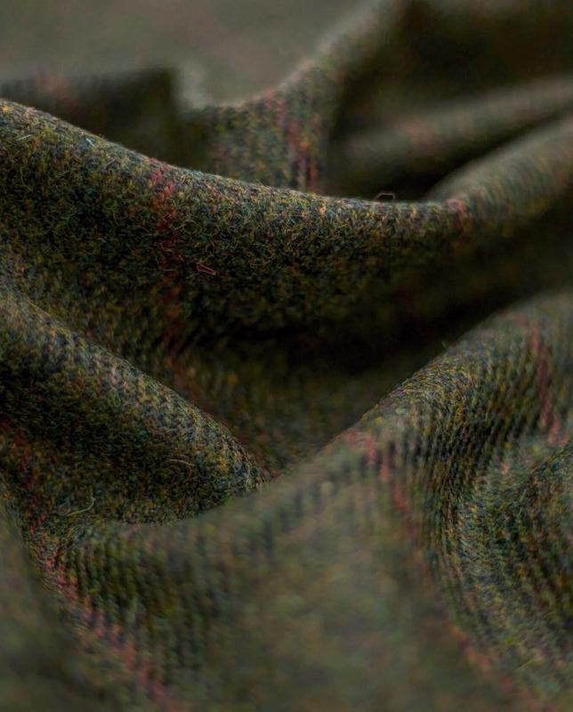 Wellington of Bilmore Tailor gilet green overcheck