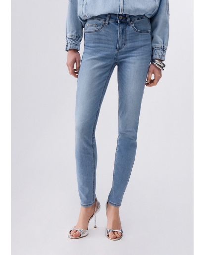LIU.JO Liu.Jo High-rise skinny jeans light denim
