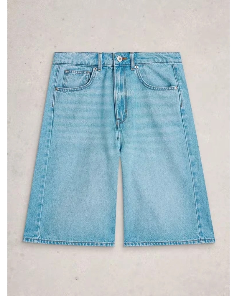 White Stuff Jodi jort lgt denim