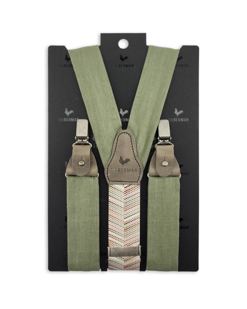Sir Redman Bretels Pastel Promise sage
