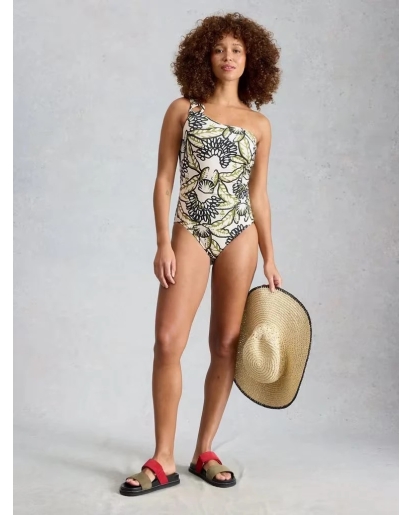 WHITE STUFF White Stuff Ivy one shoulder swimsuit