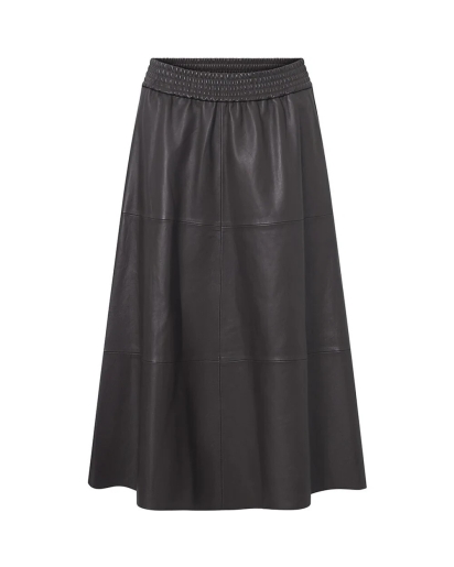 DEPECHE Depeche Evelyn leather skirt