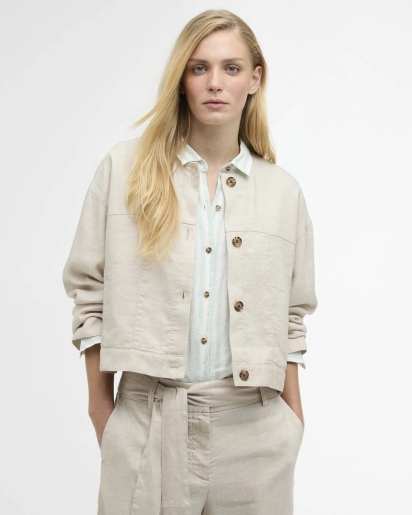 BARBOUR Barbour Gabby overshirt mist