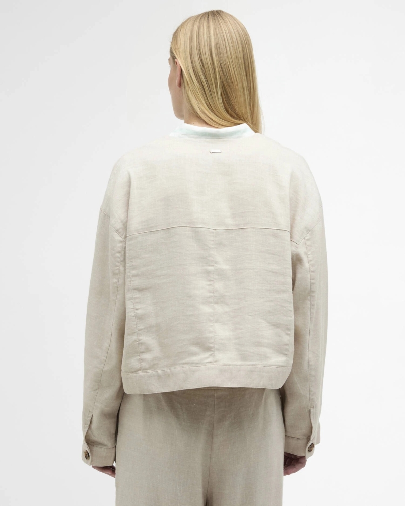 Barbour Gabby overshirt mist mist