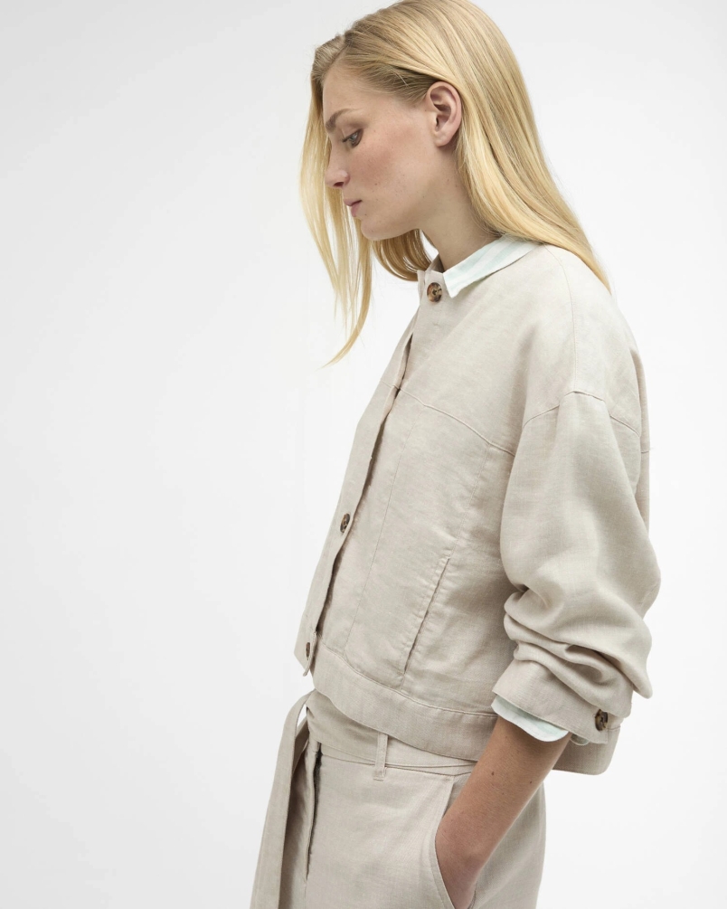 Barbour Gabby overshirt mist mist