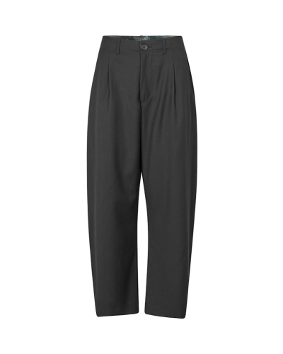 Rabens Saloner Thalia-Smooth tailoring pants black