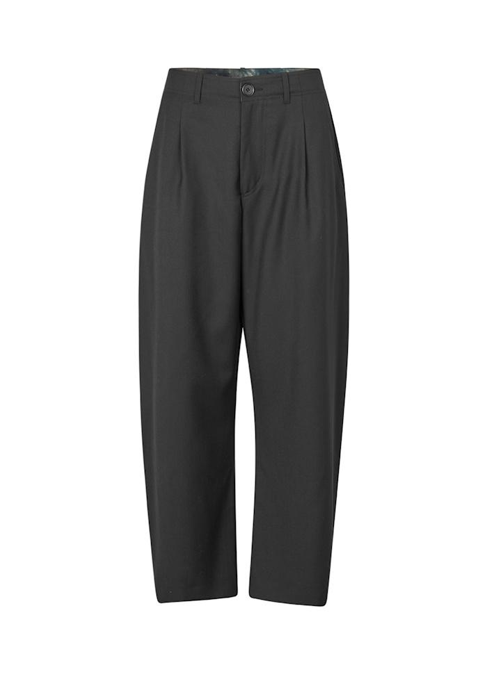 Rabens Saloner Thalia-Smooth tailoring pants black