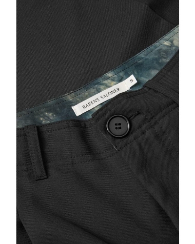 Rabens Saloner Thalia-Smooth tailoring pants black