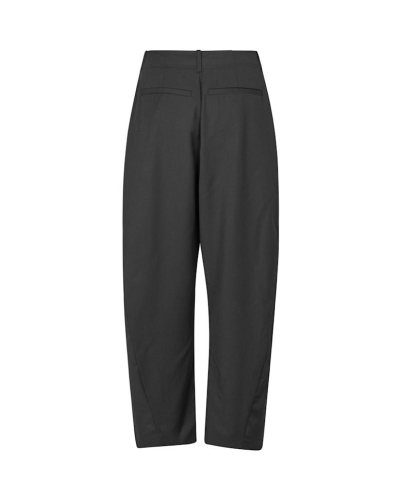 Rabens Saloner Thalia-Smooth tailoring pants black