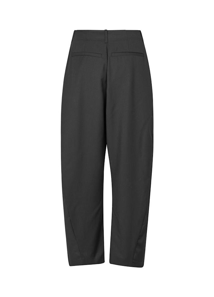 Rabens Saloner Thalia-Smooth tailoring pants black