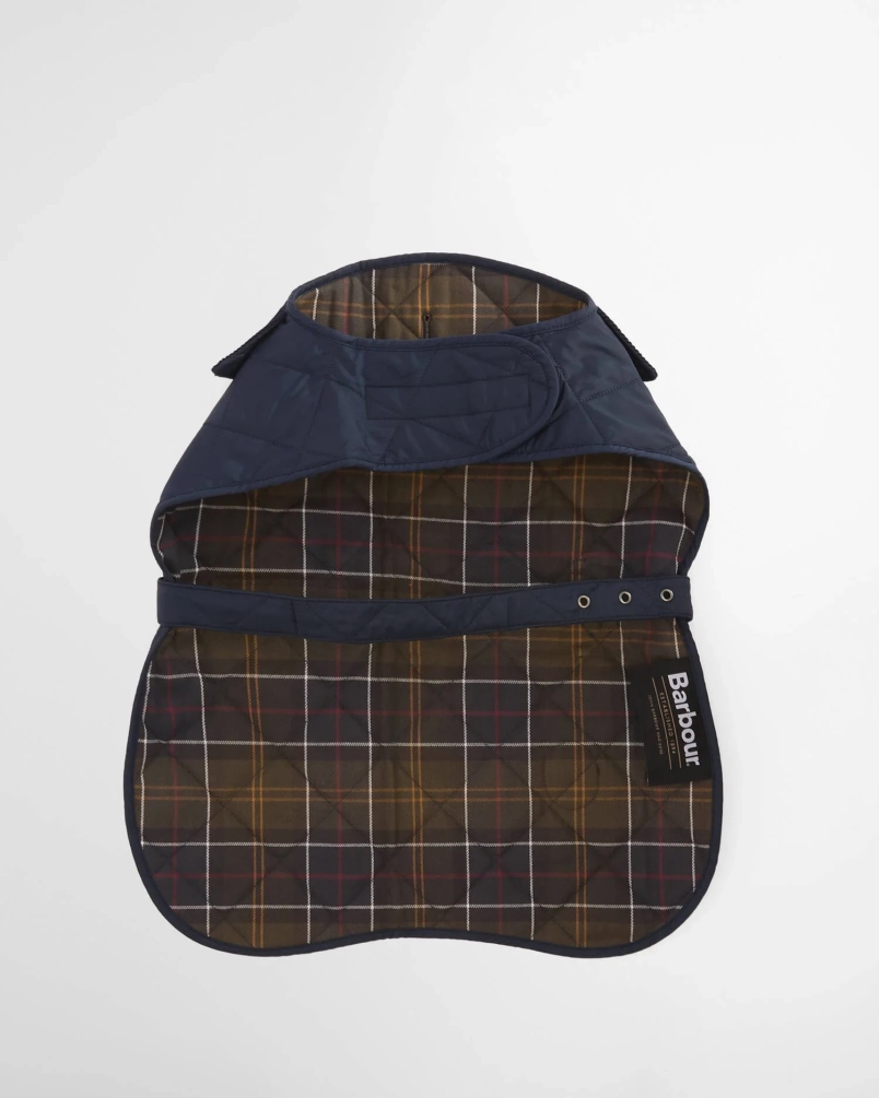 Barbour Quilted dog coat navy navy