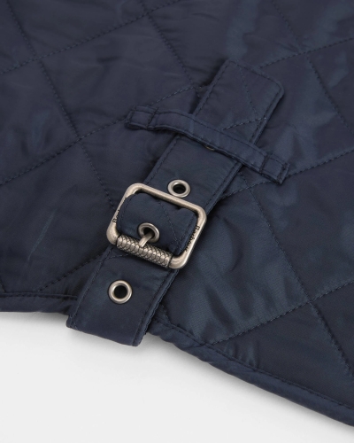 Barbour Quilted dog coat navy navy