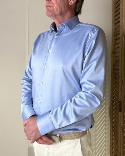 De Vent Henry blue herringbone blue herringbone h