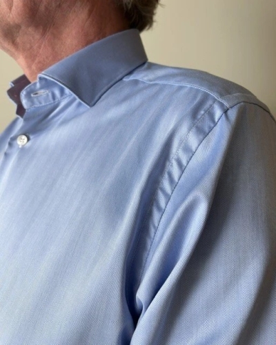 De Vent Henry blue herringbone blue herringbone h