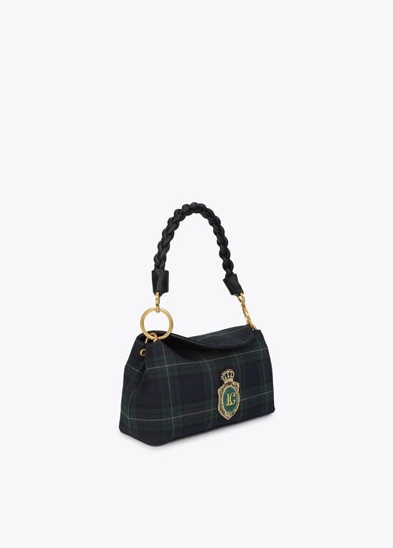 Lola Casademunt Shoulder bag with flap blue/green