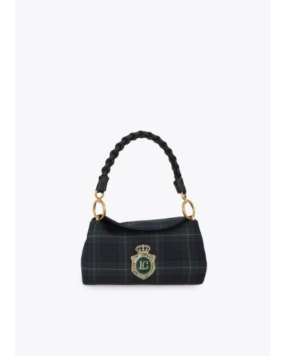 Lola Casademunt Shoulder bag with flap blue/green