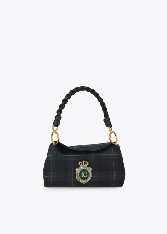 Lola Casademunt Shoulder bag with flap blue/green