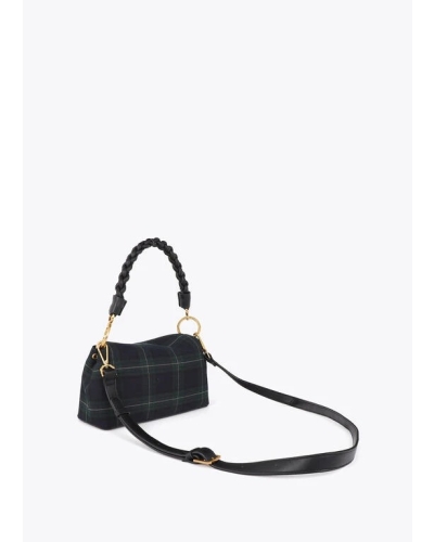 Lola Casademunt Shoulder bag with flap blue/green