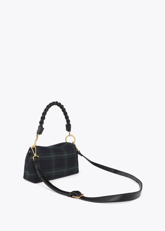 Lola Casademunt Shoulder bag with flap blue/green