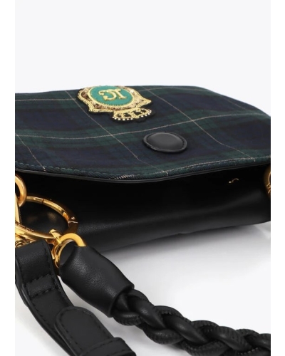Lola Casademunt Shoulder bag with flap blue/green