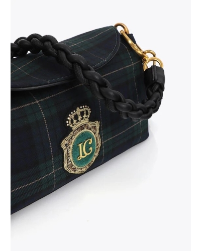 Lola Casademunt Shoulder bag with flap blue/green