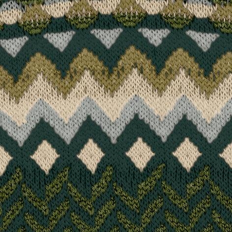 Burlington Fair Isle heren sokken forest