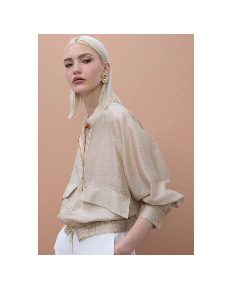 Lola Casademunt Short jacket stone stone
