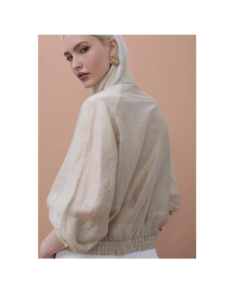 Lola Casademunt Short jacket stone stone