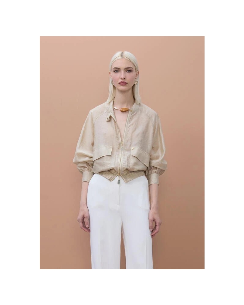 Lola Casademunt Short jacket stone stone