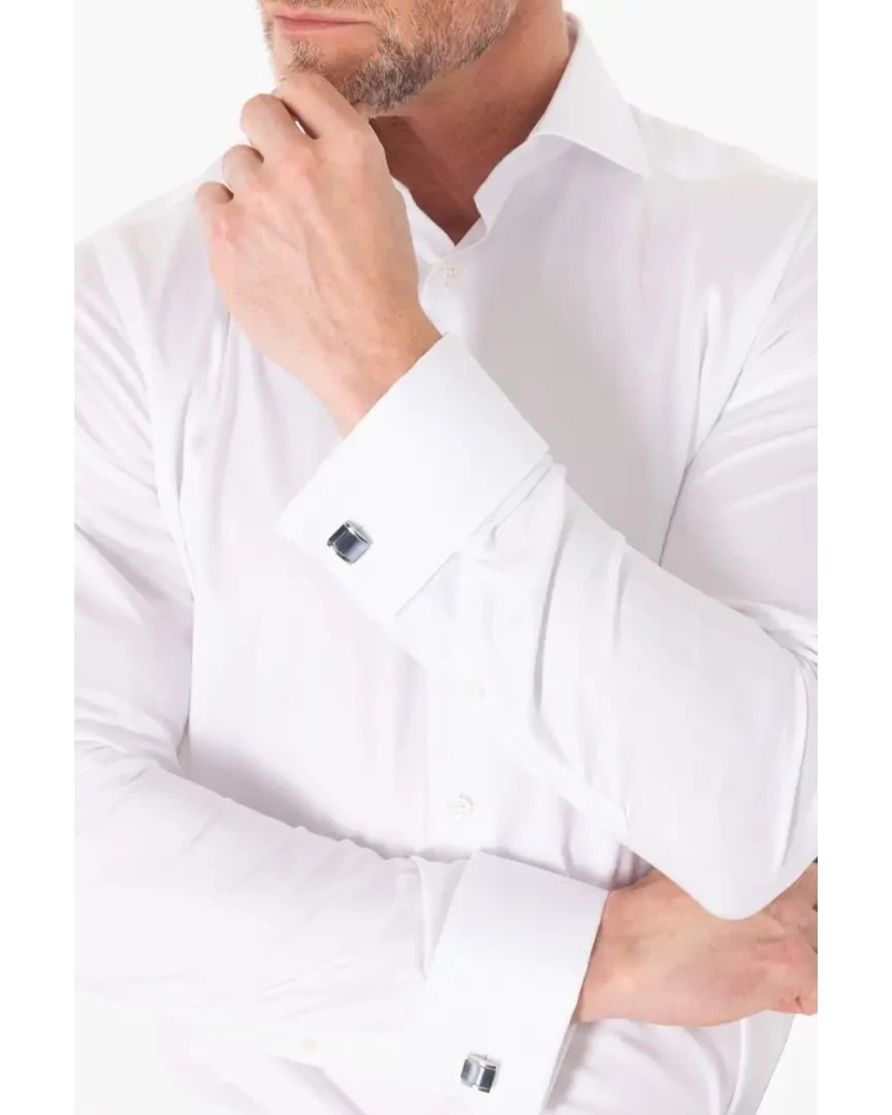 De Vent Luke double cuff white l