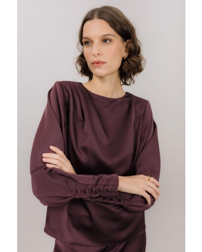 Urban Pioneers Kristine Blouse plum perfect