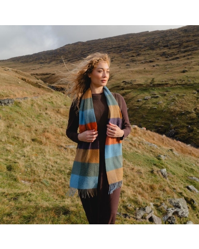 JOHN HANLY John Hanly Irish wool scarf