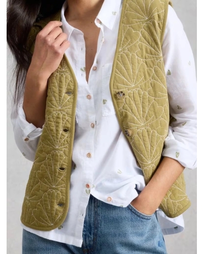 White Stuff Sophie shirt ivory multi ivory mlt