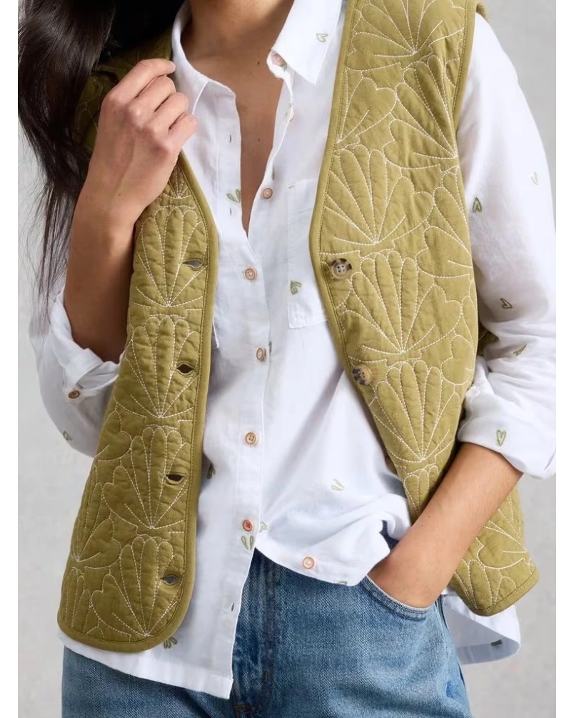 White Stuff Sophie shirt ivory multi ivory mlt