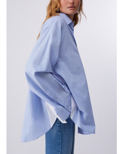Liu Jo Double-layer shirt light blue light blue