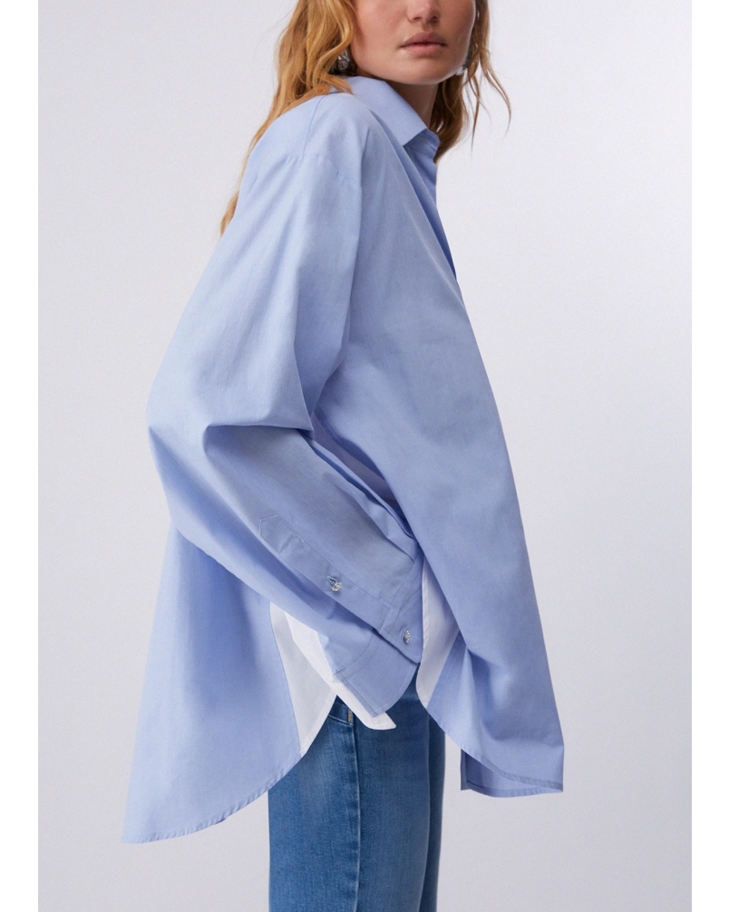 Liu Jo Double-layer shirt light blue light blue
