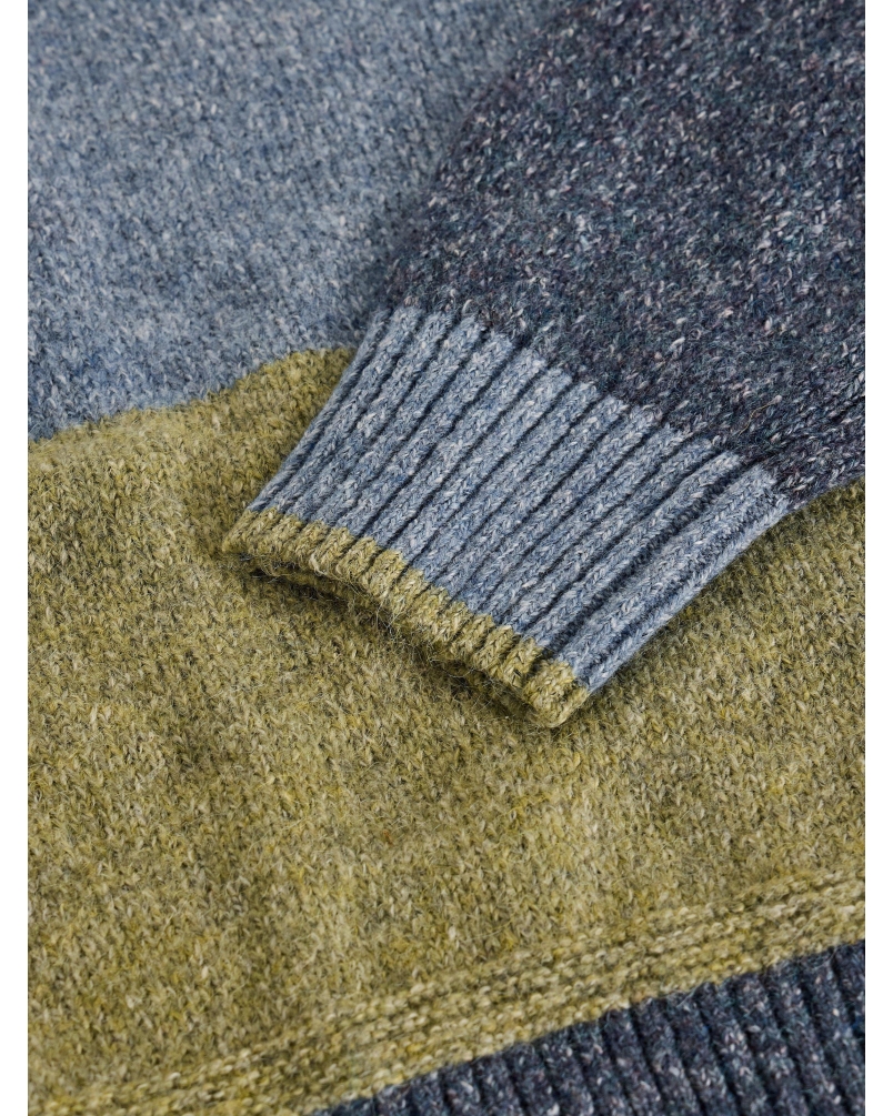 White Stuff Lucie Crewneck Jumper blue mlt