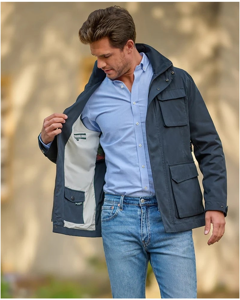 Wellington of Bilmore Standford jacket navy 10 navy